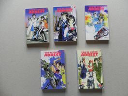 5 Manga & Anime Taschenbücher You`re under Arrest Nr. 3 - 7